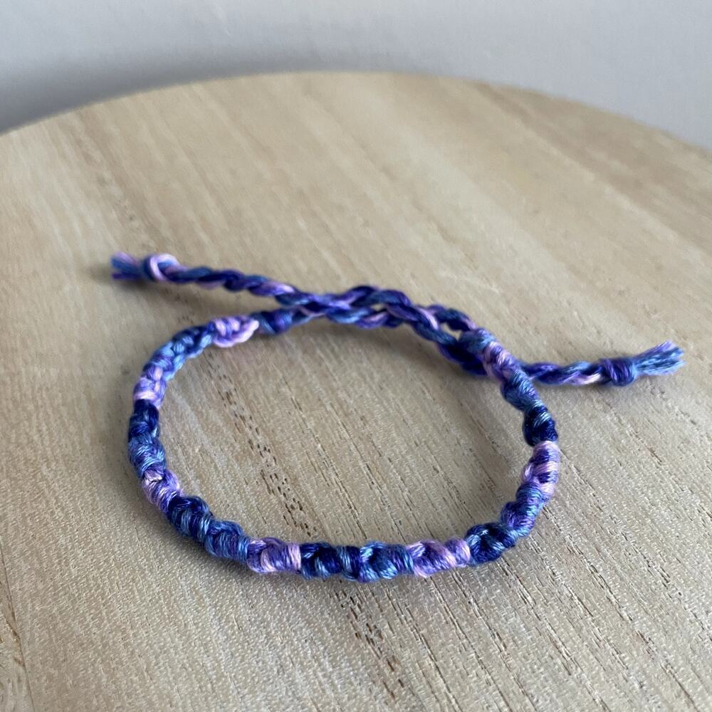 Eveline Bracelet anklet trendy comfortable tie embroidery thread woven gift